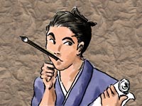 文人の図